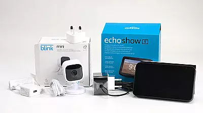 Echo Show 5 und die Blink Mini im Test