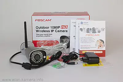 Foscam FI9900P Lieferumfang