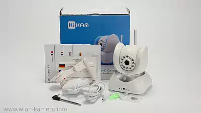 Hi Kam Q7 Überwachungskamera - Netzwerkkamera - WLAN-Kamera 9